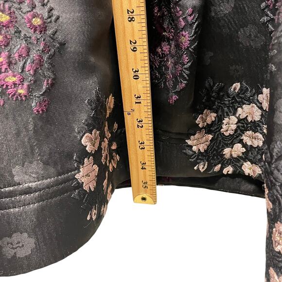 Zarr Collection Cocktail Dress Black and Pink Removeable Collar Flounce XS? - Picture 6 of 7